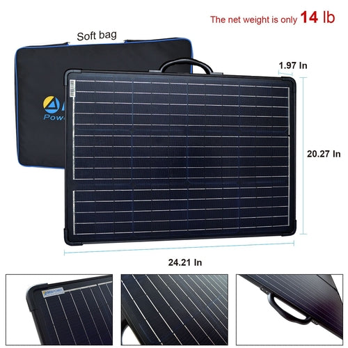 ACOPower Plk 120W Portable Solar Panels &amp; Power Kits